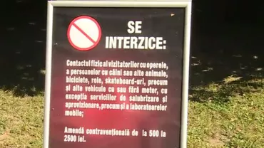 Situaţie jenantă la Târgu Jiu. Lângă operele lui Brâncuși au fost amplasate panouri scrise greşit în limba română
