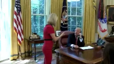 "Haide, vino mai aproape!" Trump a curtat o jurnalistă în timp ce vorbea de BREXIT (VIDEO)