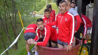 Marile cluburi cu criosauna, noi cu butoaiele de murături. Ironii la adresa metodelor de recuperare folosite Dinamo sau FCSB (VIDEO)