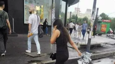 MODA verii A INTRAT LA APĂ: Situație PENIBILĂ la Unirii pentru o tânără (FOTO)