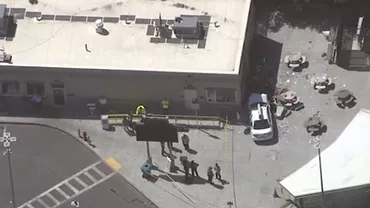 Incident la Boston: Un taxi a lovit un grup de pietoni (VIDEO)