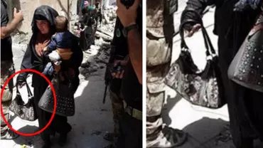 IMAGINI CUTREMURĂTOARE: O mamă ISIS a DETONAT o bombă în timp ce îşi ţinea copilul la piept!