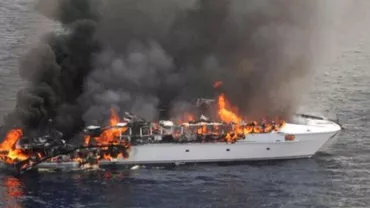 Un iaht de lux a explodat! Turiștii nu au avut nicio șansă!