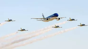 Spectacol pe cerul Capitalei. A început BIAS, cel mai mare show aerian al anului (VIDEO)