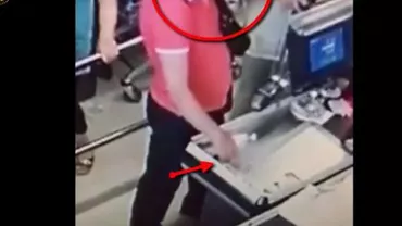 Un bărbat a furat bani dintr-un market din Republica Moldova. Ce pedeapsă ar putea primi (VIDEO)