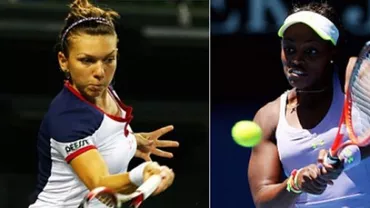 Simona Halep și-a comentat meciul disputat împotriva americancei Sloane Stephens: "Reverul acela a fost bun! Da, mi-a plăcut!" (VIDEO)