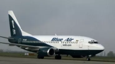 Avion Blue Air, întors din drum