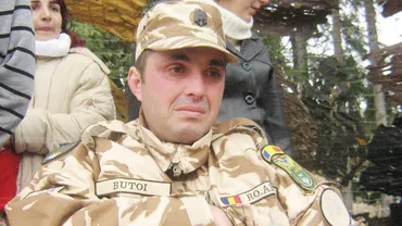 Un militar rănit grav în Afganistan câştigă 2000 lei după ce a stat 8 zile în comă