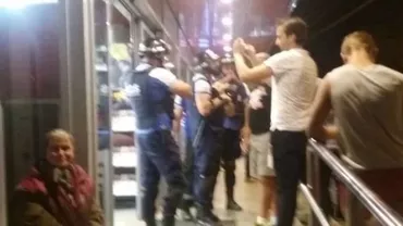 SOLDAT american implicat într-un SCANDAL în centrul Capitalei: Polițiștii au intervenit în forță!