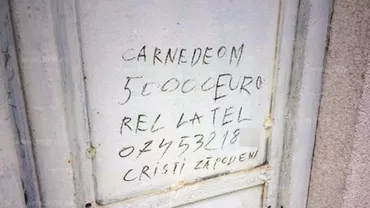 Un anunț le dă fiori vasluienilor: „Vând carne de om - 50.000 euro”