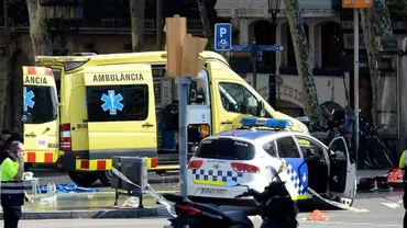 Un nou INCIDENT în Barcelona la puțin timp după ATAC: O mașină a intrat în trei agenți de poliție