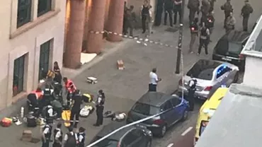 ALARMĂ în Belgia! Un bărbat înarmat cu un cuțit a atacat doi soldați (FOTO)