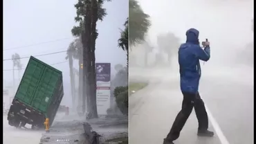 Imaginile DEVASTATOARE ale uraganului Harvey la IMPACTUL cu orașul Houston, cel de-al patrulea ca mărime din SUA (VIDEO)
