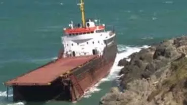 Alertă în Marea Neagră! O navă cargo care venea către Tuzla s-a RUPT de la jumătate