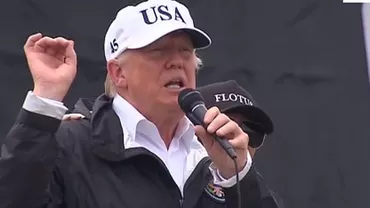 Încă o gafă marca Trump. Ce le-a spus președintele SUA texanilor care au pierdut totul după uraganul Harvey (VIDEO)
