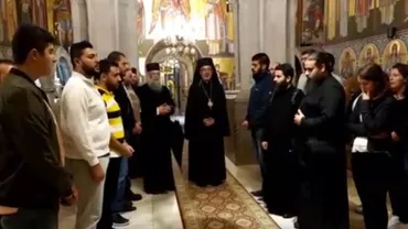 Cântece bisericești în arabă la Mânăstirea Putna cu ocazia Întâlnirii Tinerilor Ortodocși (VIDEO)