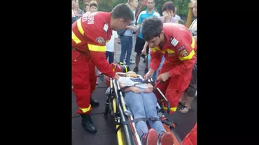 Incident îngrozitor în Parcul Tei: Un copil și-a fisurat coloana la locurile de joacă (FOTO)