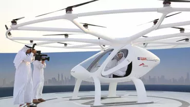 Taxiuri zburătoare în Dubai. Orașul SF (FOTO/VIDEO)