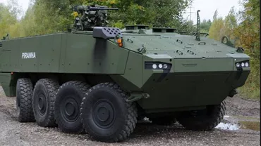 Blindatele 8x8 Piranha 5 vor fi fabricate la București de General Dynamics
