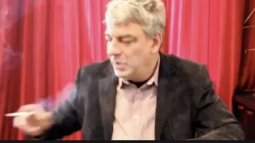"Nu mai pot! Trebuie sa fumez!" Tudose, prins ÎNCĂLCÂND LEGEA