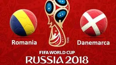 Naționala României încheie preliminariile Cupei Mondiale cu o remiză, scor 1-1, cu Danemarca