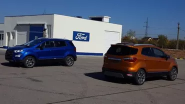 Zi importantă pentru Ford Craiova: A fost lansată producția SUV-ului EcoSport