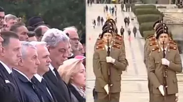 Ceremonie militară în Parcul Carol, de Ziua Armatei: Iohannis, Dragnea și Tudose, umăr la umăr, la eveniment (VIDEO)