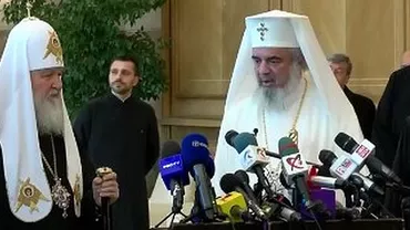 Patriarhul Chiril I al Moscovei a ajuns la București: "Valorile ortodoxiei sunt comune pentru România și Rusia" (FOTO)