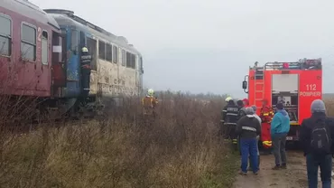 Incident pe calea ferată: A luat foc locomotiva unui tren cu 100 de călători 