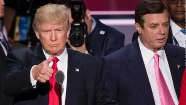 Trump se clatină: Fostul său șef de campanie, inculpat în dosarul „Russiagate”, S-A PREDAT!