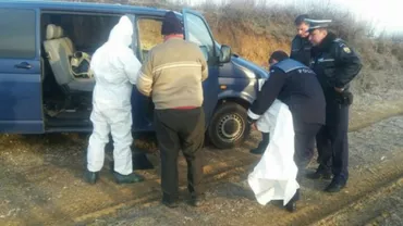 Suspectul în cazul dublei crime de pe câmpul de lângă Târgoviște a fost PRINS. PRIMELE IMAGINI cu bărbatul (VIDEO)