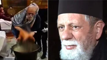 UIMITOR: Ce scuză PENIBILĂ a folosit preotul care a bruscat un bebeluș în timpul botezului