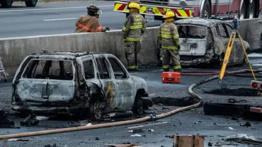 Accident grav în Canada. Două cisterne au explodat. Morți și zeci de răniți (FOTO și VIDEO)