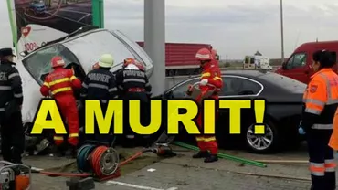 Dumnezeule! A MURIT într-un GRAV ACCIDENT rutier, pe A1. CUTREMURĂTOR, cine se afla la VOLAN (FOTO)