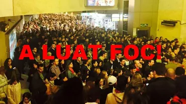 Nou incident la metrou: Un cablu a luat foc la stația Piața Victoriei (VIDEO)
