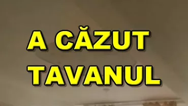 Tavan căzut peste copii la o școală din Alexandria. BILANȚUL VICTIMELOR (VIDEO)