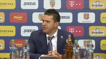 Cosmin Contra, cu sticla de pălincă pe masă la conferința echipei naționale. Care e povestea din spatele evenimentului (VIDEO)