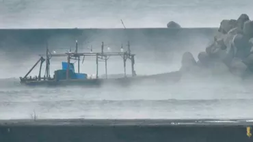 Opt nord-coreeni, EȘUAȚI cu o barcă de LEMN în nordul Japoniei