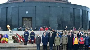 Dragnea, Tăriceanu și Klemm, la Ceremonia militară și religioasă din Parcul Carol