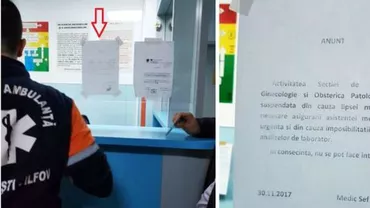 Anunț TRIST din partea medicilor de Ziua Națională: "NU mai trimiteți PACIENȚI, nu mai avem de nici unele!" (FOTO)