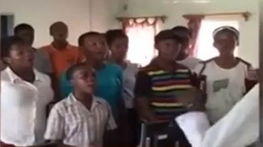 "DEȘTEAPTĂ-TE, ROMÂNE" DIN AFRICA! Dedicație specială de peste mări și țări (VIDEO)