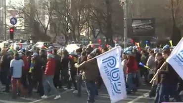 2.000 de oameni, în stradă împotriva măsurilor fiscale adoptate de Guvernul PSD-ALDE