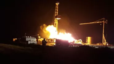 Alertă de gradul ZERO! Pericol DE EXPLOZIE în ROMÂNIA! O sondă de gaz A LUAT FOC! INTERVENȚIE de ultim moment (VIDEO)