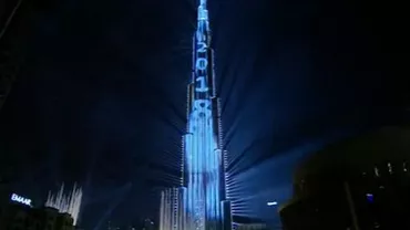 Revelionul din Dubai a intrat în Cartea Recordurilor: Cel mai spectaculos joc de lumini din istorie (VIDEO)