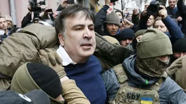 Fostul preşedinte georgian Mihail Saakaşvili, condamnat la 3 de ani închisoare