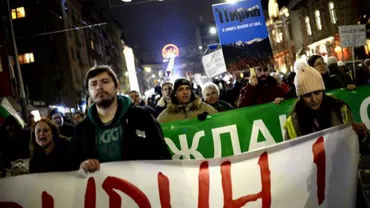 PROTESTE la Sofia în ziua în care Bulgaria a preluat președinția UE