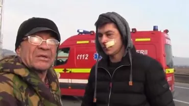 Un român care a salvat trei oameni implicaţi într-un accident le-a cerut bani la final: Dă-mi măcar 10 lei! (VIDEO)