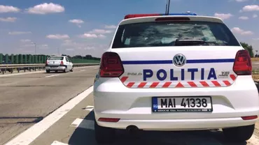 LOVITURĂ! Mașina unui șef din Poliție, INCENDIATĂ INTENȚIONAT (FOTO)