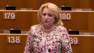 Discurs dur în Parlamentul European: Cum condamna premierul propus, Viorica Dăncilă, în 2017 protestele împotriva OUG 13 (VIDEO)