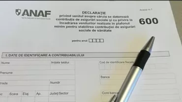 Dezvăluiri incredibile despre declaraţia 600: ANAF nu are aplicaţie de prelucrare a datelor, iar contribuabilii urmau să fie amendaţi cu până la 1000 de lei pentru nedepunere în termen